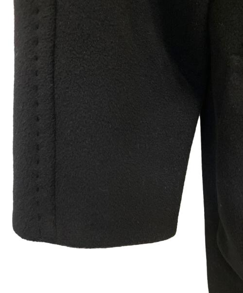 Max Mara Studio（マックスマーラ ストゥディオ）Max Mara Studio (マックスマーラ ストゥディオ) Pコート ブラック サイズ:42の古着・服飾アイテム