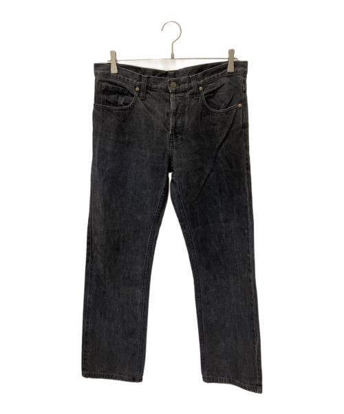 GUCCI（グッチ）GUCCI (グッチ) デニムパンツ ブラック サイズ:48の古着・服飾アイテム
