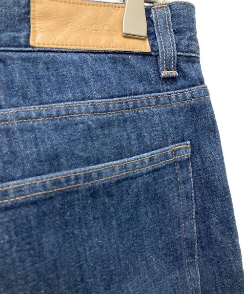 GUCCI（グッチ）GUCCI (グッチ) デニムパンツ ブルー サイズ:48の古着・服飾アイテム