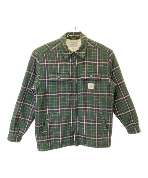 CarHartt（カーハート）CarHartt (カーハート) 裏ボアジャケット グリーン サイズ:Lの古着・服飾アイテム