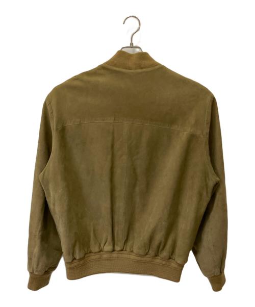 dunhill（ダンヒル）dunhill (ダンヒル) スウェードジャケット ベージュ サイズ:SIZE 42の古着・服飾アイテム