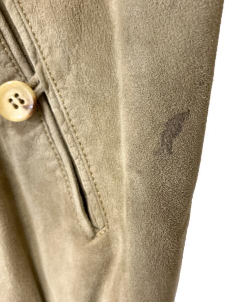 dunhill（ダンヒル）dunhill (ダンヒル) スウェードジャケット ベージュ サイズ:SIZE 42の古着・服飾アイテム