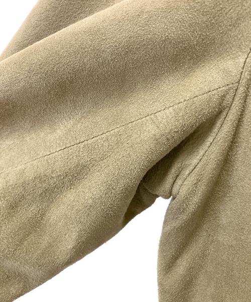 dunhill（ダンヒル）dunhill (ダンヒル) スウェードジャケット ベージュ サイズ:SIZE 42の古着・服飾アイテム