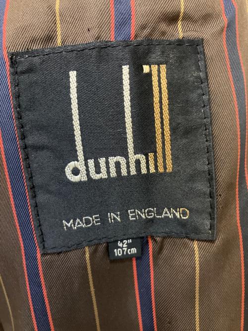 dunhill（ダンヒル）dunhill (ダンヒル) スウェードジャケット ベージュ サイズ:SIZE 42の古着・服飾アイテム