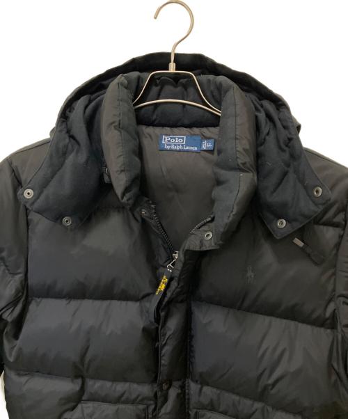 POLO RALPH LAUREN（ポロ・ラルフローレン）POLO RALPH LAUREN (ポロ・ラルフローレン) ダウンジャケット ブラック サイズ:LLの古着・服飾アイテム