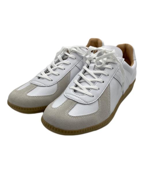 GERMAN TRAINER（ジャーマントレーナー）GERMAN TRAINER (ジャーマントレーナー) ローカットスニーカー ホワイト サイズ:SIZE 40 未使用品の古着・服飾アイテム