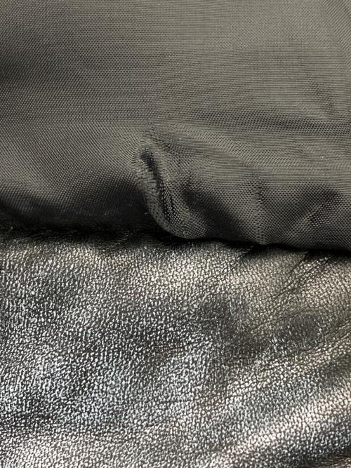 Ashwood Luxury（アッシュウッド・ラグジュアリー）Ashwood Luxury (アッシュウッド・ラグジュアリー) ライダースジャケット Snowy Black サイズ:Lの古着・服飾アイテム