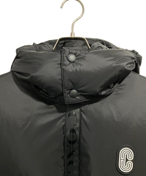 COACH（コーチ）COACH (コーチ) シグネチャー / カラーブロックダウンジャケット ブラック サイズ:Sの古着・服飾アイテム