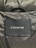 中古・古着 COACH (コーチ) シグネチャー / カラーブロックダウンジャケット ブラック サイズ:S：23000円