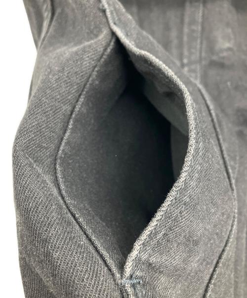 Calvin Klein Jeans（カルバンクラインジーンズ）Calvin Klein Jeans (カルバンクラインジーンズ) デニムジャケット ブラック サイズ:Mの古着・服飾アイテム