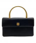 GIVENCHYジバンシィ）の古着「レザーハンドバッグ」｜ブラック