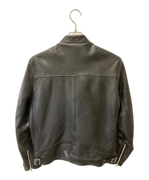 Schott（ショット）Schott (ショット) ダブルブレストライダースジャケット ブラック サイズ:Mの古着・服飾アイテム