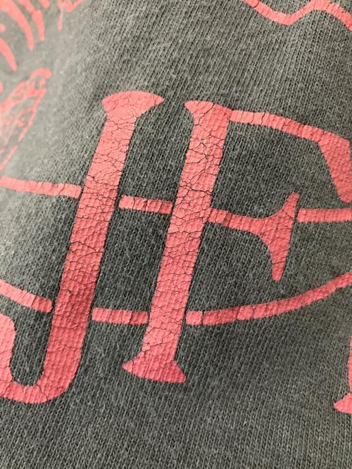 WAREHOUSE（ウエアハウス）WAREHOUSE (ウエアハウス) プリントスウェット グレー サイズ:38の古着・服飾アイテム