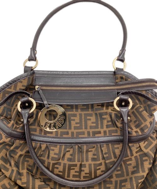 FENDI（フェンディ）FENDI (フェンディ) シェフトート ブラウンの古着・服飾アイテム
