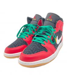 NIKE（ナイキ）の古着「Air Jordan 1 Mid "Christmas"」｜ブラック×レッド