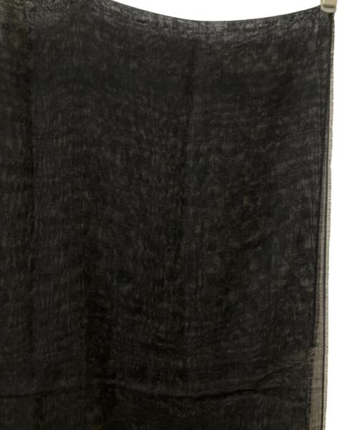 CHANEL（シャネル）CHANEL (シャネル) 大判ストール ブラックの古着・服飾アイテム