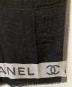 中古・古着 CHANEL (シャネル) 大判ストール ブラック：42000円