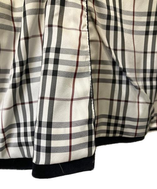 BURBERRY BLACK LABEL（バーバリーブラックレーベル）BURBERRY BLACK LABEL (バーバリーブラックレーベル) ベロアテーラードジャケット ブラック サイズ:Sの古着・服飾アイテム