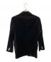 BURBERRY BLACK LABEL (バーバリーブラックレーベル) ベロアテーラードジャケット ブラック サイズ:S：9000円