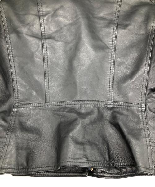 H&M（エイチアンドエム）H&M (エイチアンドエム) BALMAIN (バルマン) ダブルライダースジャケット ブラック サイズ:40の古着・服飾アイテム