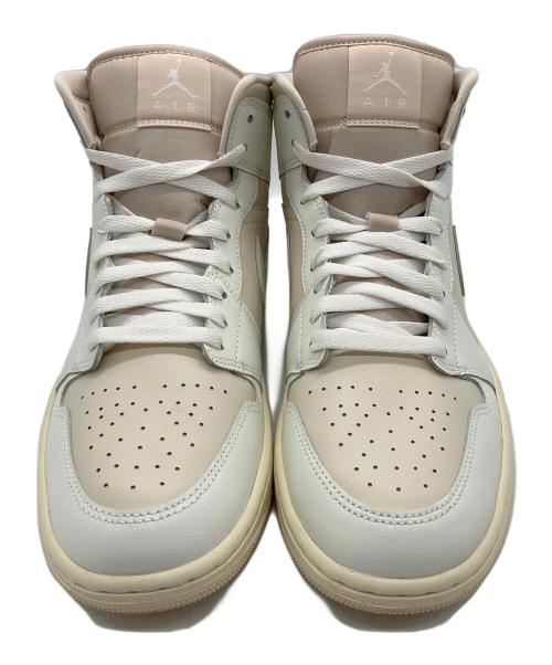 NIKE（ナイキ）NIKE (ナイキ) WMNS AIR JORDAN 1 MID ベージュ サイズ:28.5cm 未使用品の古着・服飾アイテム