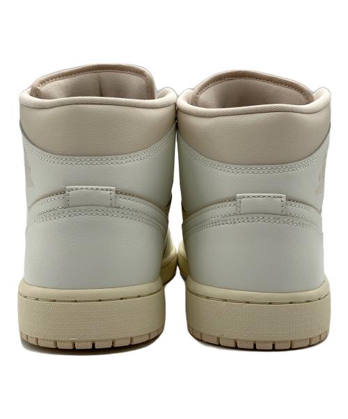 NIKE（ナイキ）NIKE (ナイキ) WMNS AIR JORDAN 1 MID ベージュ サイズ:28.5cm 未使用品の古着・服飾アイテム