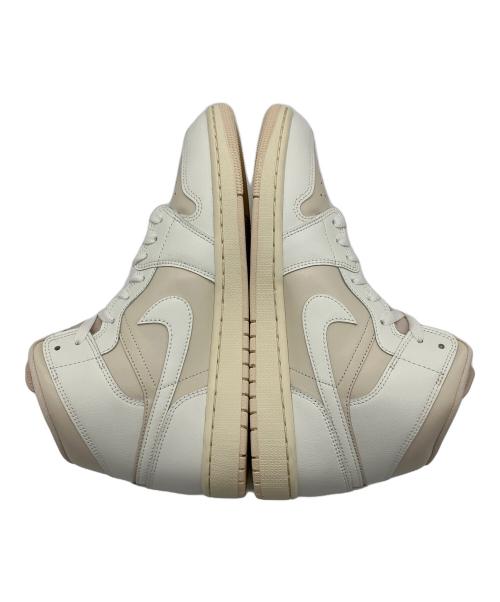 NIKE（ナイキ）NIKE (ナイキ) WMNS AIR JORDAN 1 MID ベージュ サイズ:28.5cm 未使用品の古着・服飾アイテム