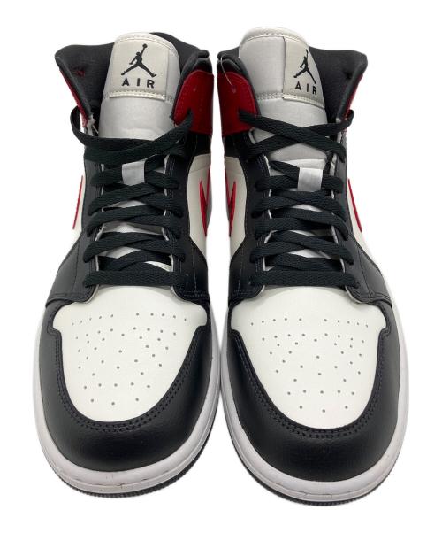 NIKE（ナイキ）NIKE (ナイキ) WMNS AIR JORDAN 1 MID ホワイト×ブラック×レッド サイズ:29.0cm 未使用品の古着・服飾アイテム