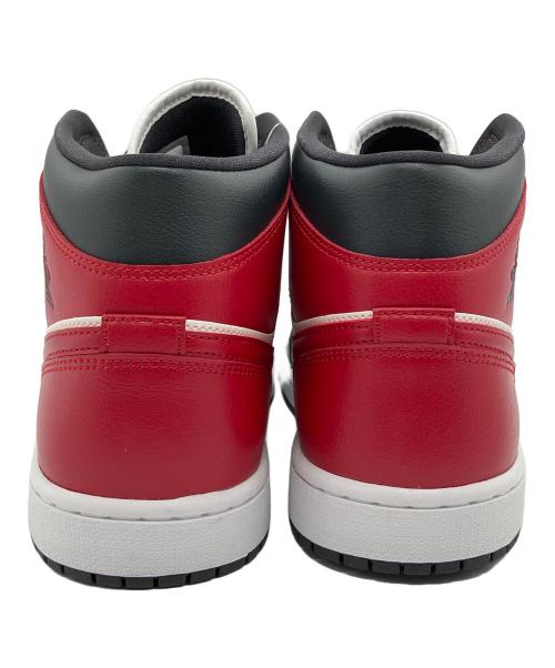 NIKE（ナイキ）NIKE (ナイキ) WMNS AIR JORDAN 1 MID ホワイト×ブラック×レッド サイズ:29.0cm 未使用品の古着・服飾アイテム