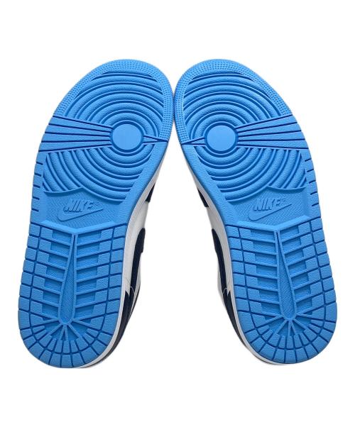 NIKE（ナイキ）NIKE (ナイキ) AIR JORDAN 1 LOW ネイビー×ホワイト サイズ:27cm 未使用品の古着・服飾アイテム