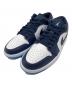 NIKE（ナイキ）の古着「AIR JORDAN 1 LOW」｜ネイビー×ホワイト