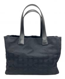 CHANEL（シャネル）の古着「ニュートラベルライン トートMM」｜ブラック