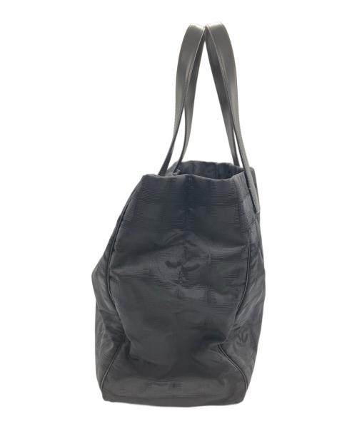 CHANEL（シャネル）CHANEL (シャネル) ニュートラベルライン トートMM ブラックの古着・服飾アイテム