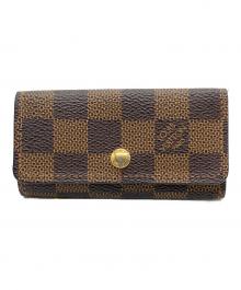 LOUIS VUITTON（ルイ ヴィトン）の古着「ダミエ ミュルティクレ4」｜ブラウン