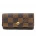 LOUIS VUITTON（ルイ ヴィトン）の古着「ダミエ ミュルティクレ4」｜ブラウン