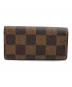LOUIS VUITTON (ルイ ヴィトン) ダミエ ミュルティクレ4 ブラウン：12000円
