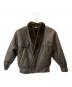 SHEARLING（シャーリング）の古着「レザームートンジャケット」｜ブラウン