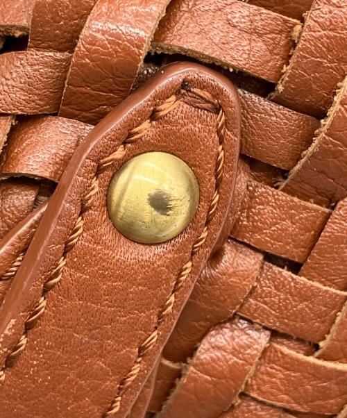COLE HAAN（コールハーン）COLE HAAN (コールハーン) セミショルダーバッグ　VILLAGE WEAVE ブラウンの古着・服飾アイテム