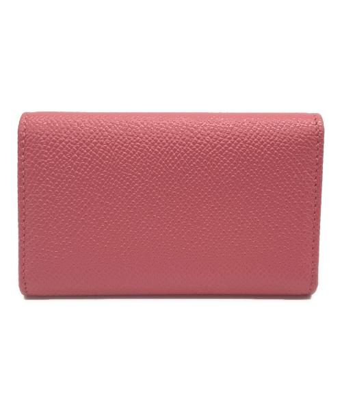BVLGARI（ブルガリ）BVLGARI (ブルガリ) ロゴクリップ キーケース ピンクの古着・服飾アイテム