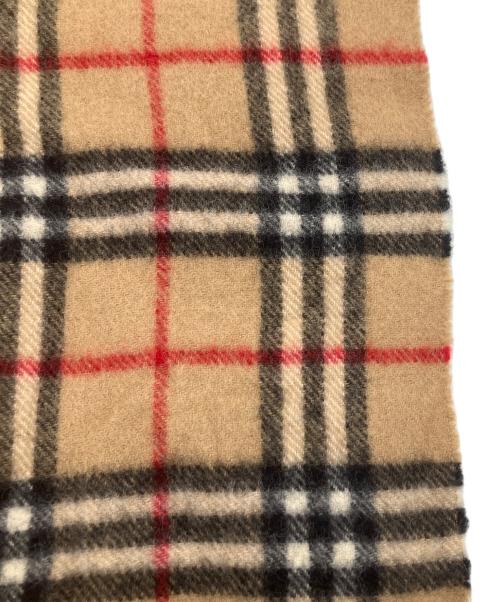 Burberry's（バーバリーズ）Burberry's (バーバリーズ) ノバチェックマフラー ブラウンの古着・服飾アイテム