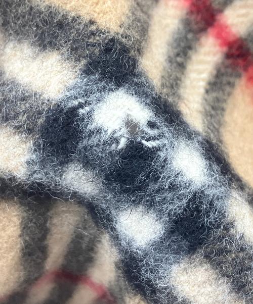 Burberry's（バーバリーズ）Burberry's (バーバリーズ) ノバチェックマフラー ブラウンの古着・服飾アイテム