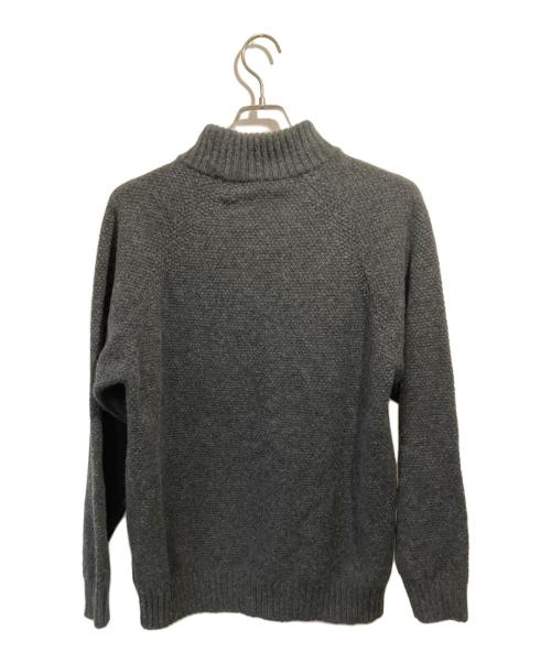 ATON（エイトン）ATON (エイトン) ハイネックニット ダークグレー サイズ:02の古着・服飾アイテム