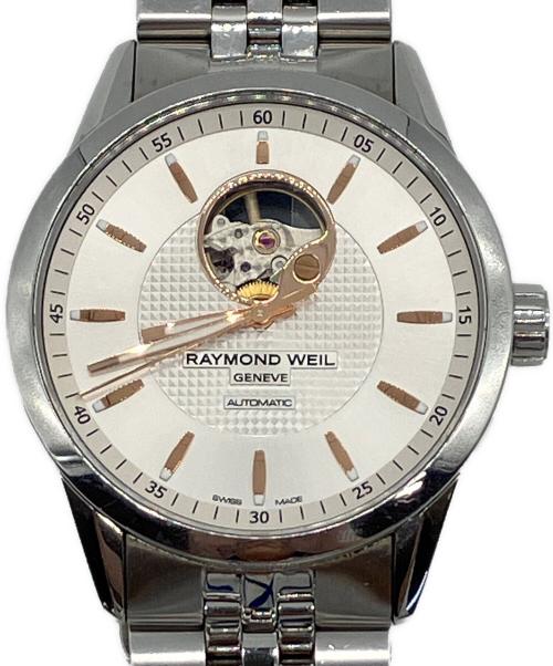 RAYMOND WEIL（レイモンドウェイル）RAYMOND WEIL (レイモンドウェイル) Freelancer ベージュの古着・服飾アイテム