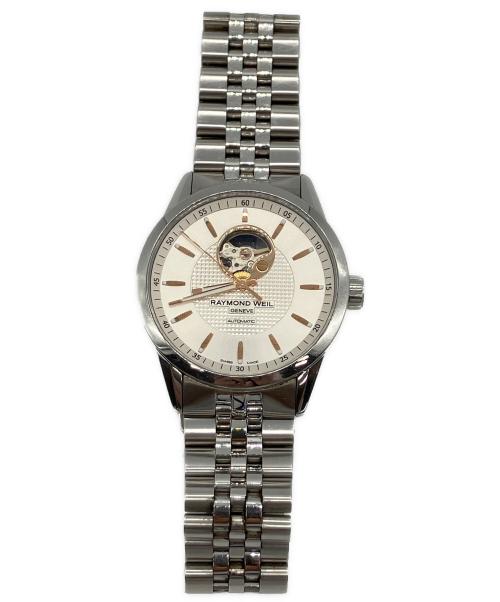 RAYMOND WEIL（レイモンドウェイル）RAYMOND WEIL (レイモンドウェイル) Freelancer ベージュの古着・服飾アイテム