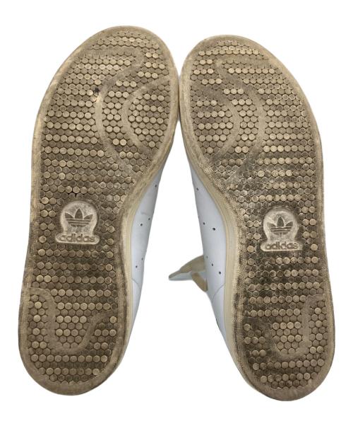 adidas（アディダス）adidas (アディダス) STANSMITH ホワイト×グリーン サイズ:27.5cmの古着・服飾アイテム