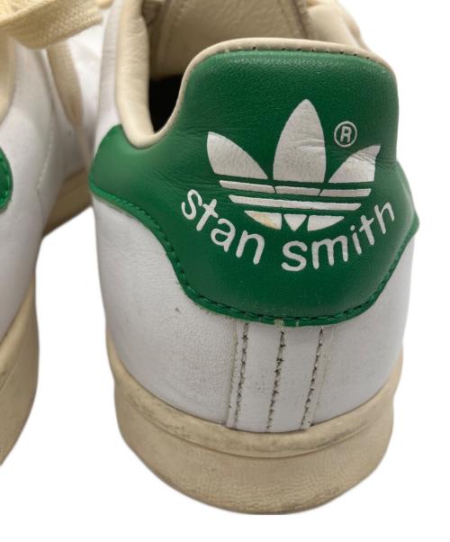 adidas（アディダス）adidas (アディダス) STANSMITH ホワイト×グリーン サイズ:27.5cmの古着・服飾アイテム