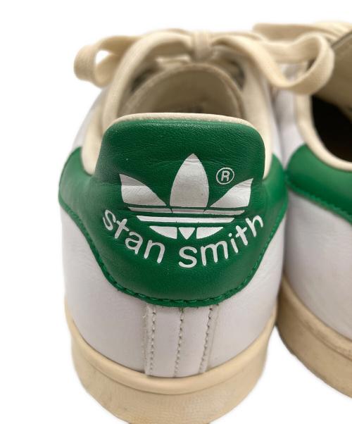 adidas（アディダス）adidas (アディダス) STANSMITH ホワイト×グリーン サイズ:27.5cmの古着・服飾アイテム