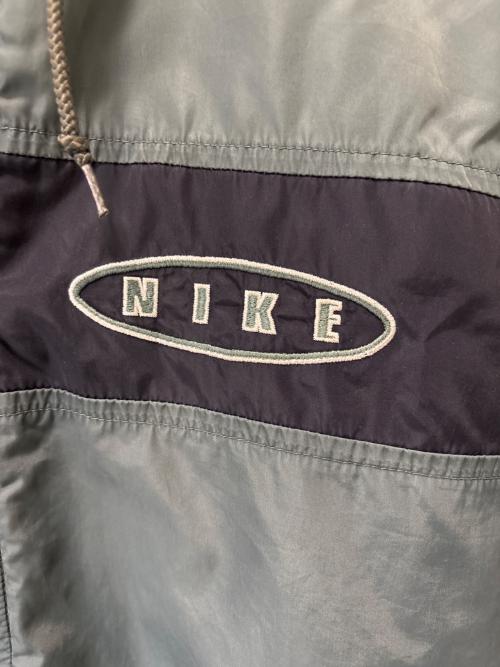 NIKE（ナイキ）NIKE (ナイキ) 中綿ナイロンジャケット グリーン×ブラック サイズ:Mの古着・服飾アイテム