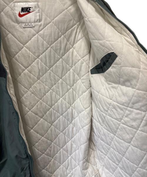 NIKE（ナイキ）NIKE (ナイキ) 中綿ナイロンジャケット グリーン×ブラック サイズ:Mの古着・服飾アイテム