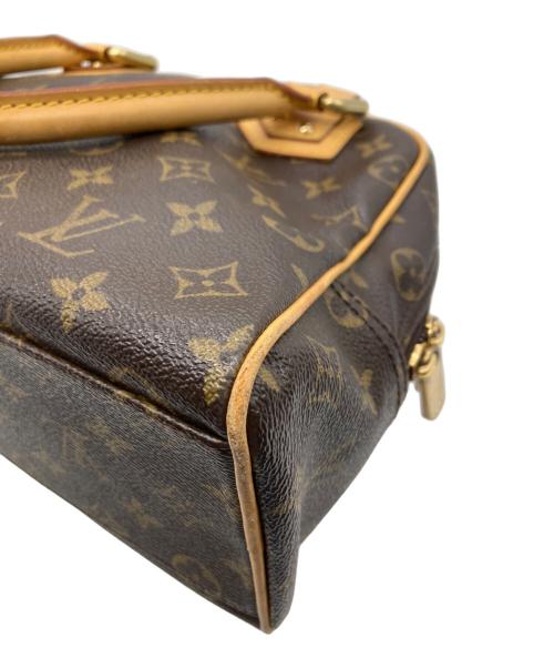 LOUIS VUITTON（ルイ ヴィトン）LOUIS VUITTON (ルイ ヴィトン) マンハッタンPM ブラウンの古着・服飾アイテム